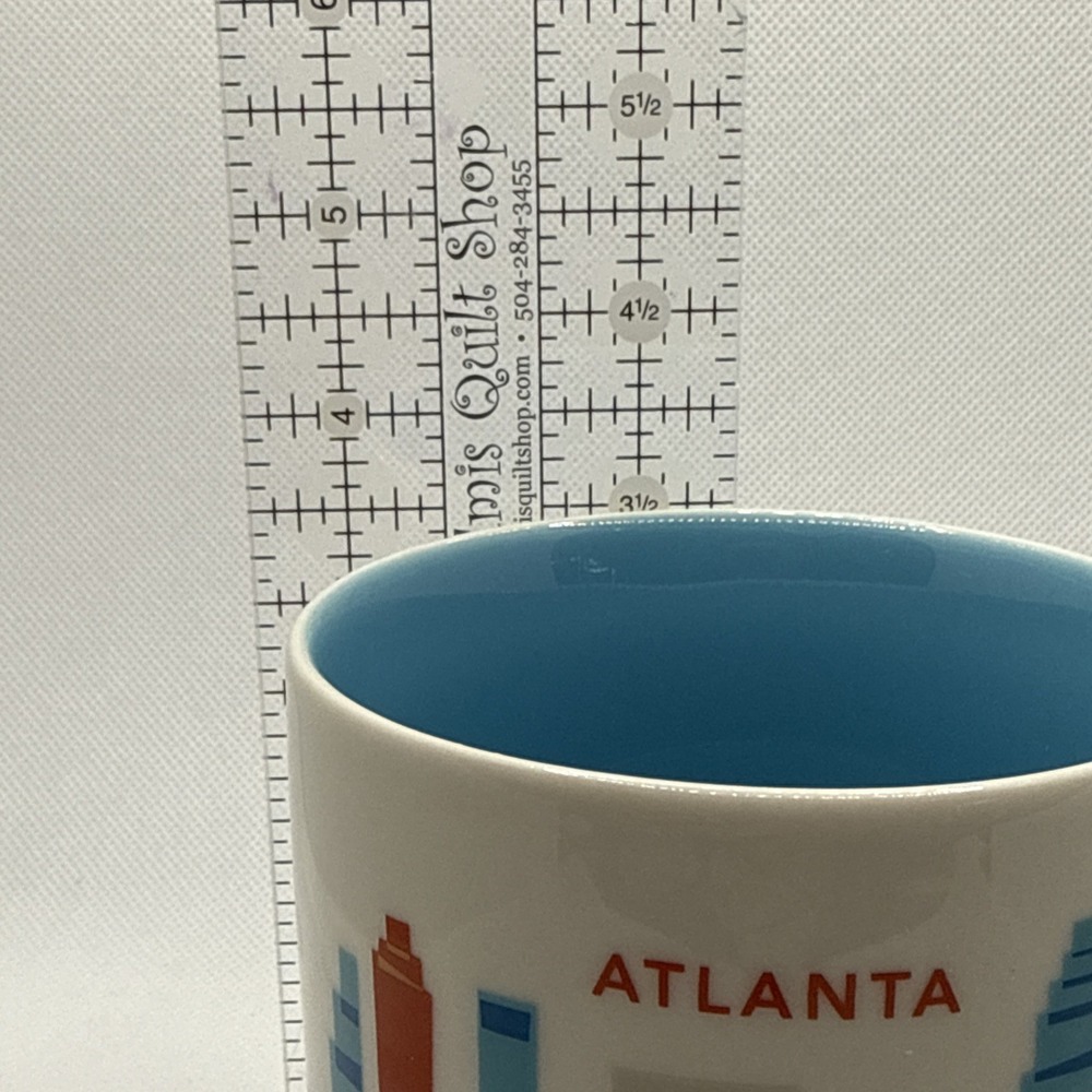 Starbucks You Are Here Atlanta GA Coffee Tea Mug 14 FL OZ 2015 3.5" - Picture 8 of 9